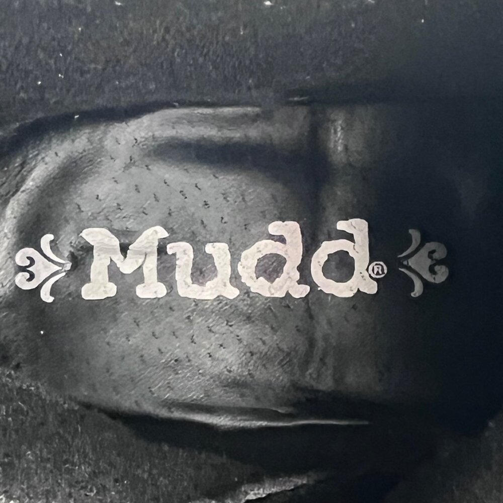 Mudd Combat Boots Womens Size 6 Black Faux Leather Style MDMonti New In Box - Picture 4 of 16